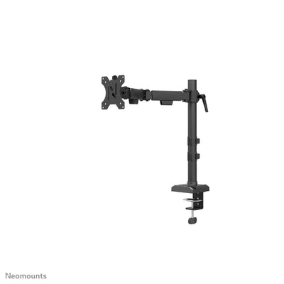 Neomounts Neomounts DS60-600BL1 Monitor de escritorio brazo, arandela de abrazadera, 8 kg, 10 32, 100 x 100 mm, negro