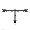 Neomounts ds60-600bl2 desk monitor arm, clamp grommet, 10 - 32 , 100 x 100 mm, height adjust, black