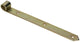 1013232 - bisagra de escotilla simple chapada en amarillo 30 cm diámetro 18 mm | 6 piezas