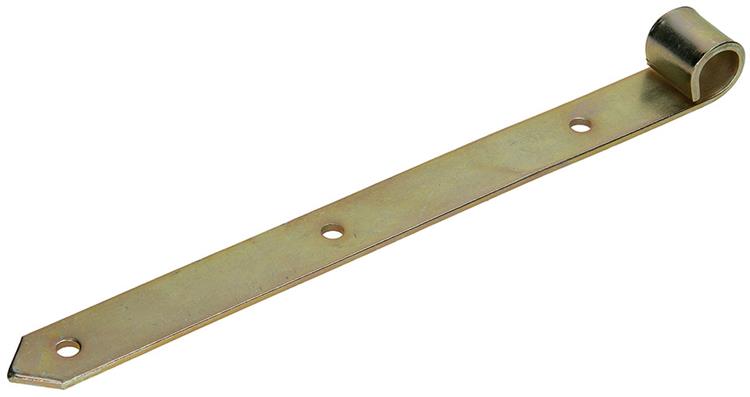1013232 - bisagra de escotilla simple chapada en amarillo 30 cm diámetro 18 mm | 6 piezas