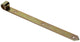 1013233 - bisagra de escotilla simple chapada en amarillo 35 cm diámetro 18 mm | 6 piezas