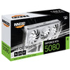 Inno3d N50803-16D7X-17605211 GeForce RTX 5080 X3 OC White, ATX, 16 GB, GDDR7, 256 bits, PCIe 5, 360W