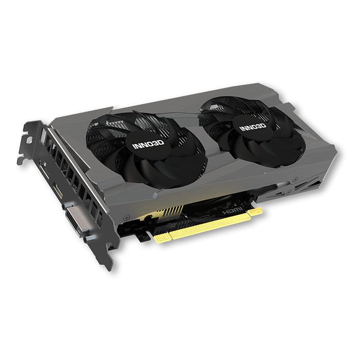Inno3D N30502-06D6-1880VA60 GeForce RTX 3050, ATX, 6 GB, GDDR6, 96-BIT, 168 GB S, doppio ventilatore