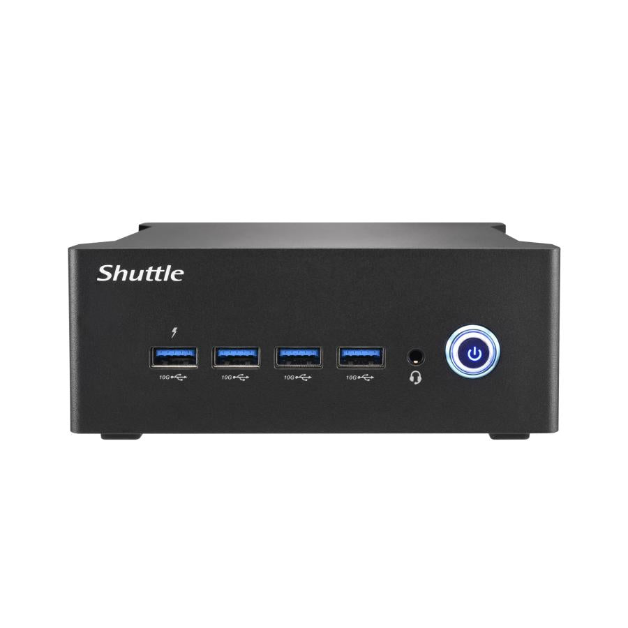 Shuttle Na10H7 Nano PC Na10H7, AMD Ryzen ™ 7-8845HS APU, Radon780M, 2XHDMI, 2xusB-C 4.0 (DP) 2x2.