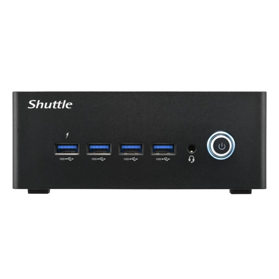 Shuttle Na10H7 Nano PC Na10H7, AMD Ryzen ™ 7-8845HS APU, Radon780M, 2XHDMI, 2xusB-C 4.0 (DP) 2x2.