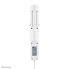 Neomounts DS22-840WH6 SECKE DE ESCRITO CON CLAMP, 1,4 m, interior, tipo F, plástico, blanco, entrega de energía