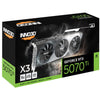 Inno3d N507T3-16D7X-176068W RTX5070TI X3 OC White 16GB GDDR7 HDMI 3XDP