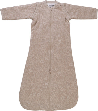 Lodger hopper - sacco nanna per bambini con maniche staccabili - beige - 98 cm - 2,4 tog - seggiolino auto - sacco nanna invernale per bambini