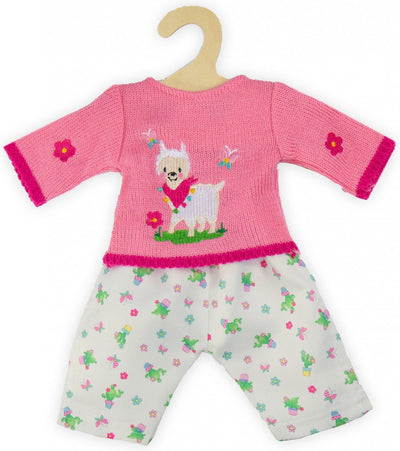 Heless poppen pullover met broek alpaca, 28-35 cm