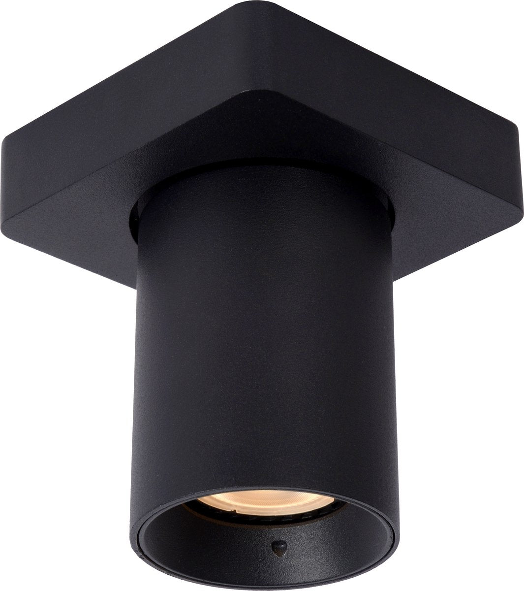Lucide nigel - faretto da soffitto (lampada da soffitto) - led dim to warm - gu10 - 1x5w 2200k 3000k - nero