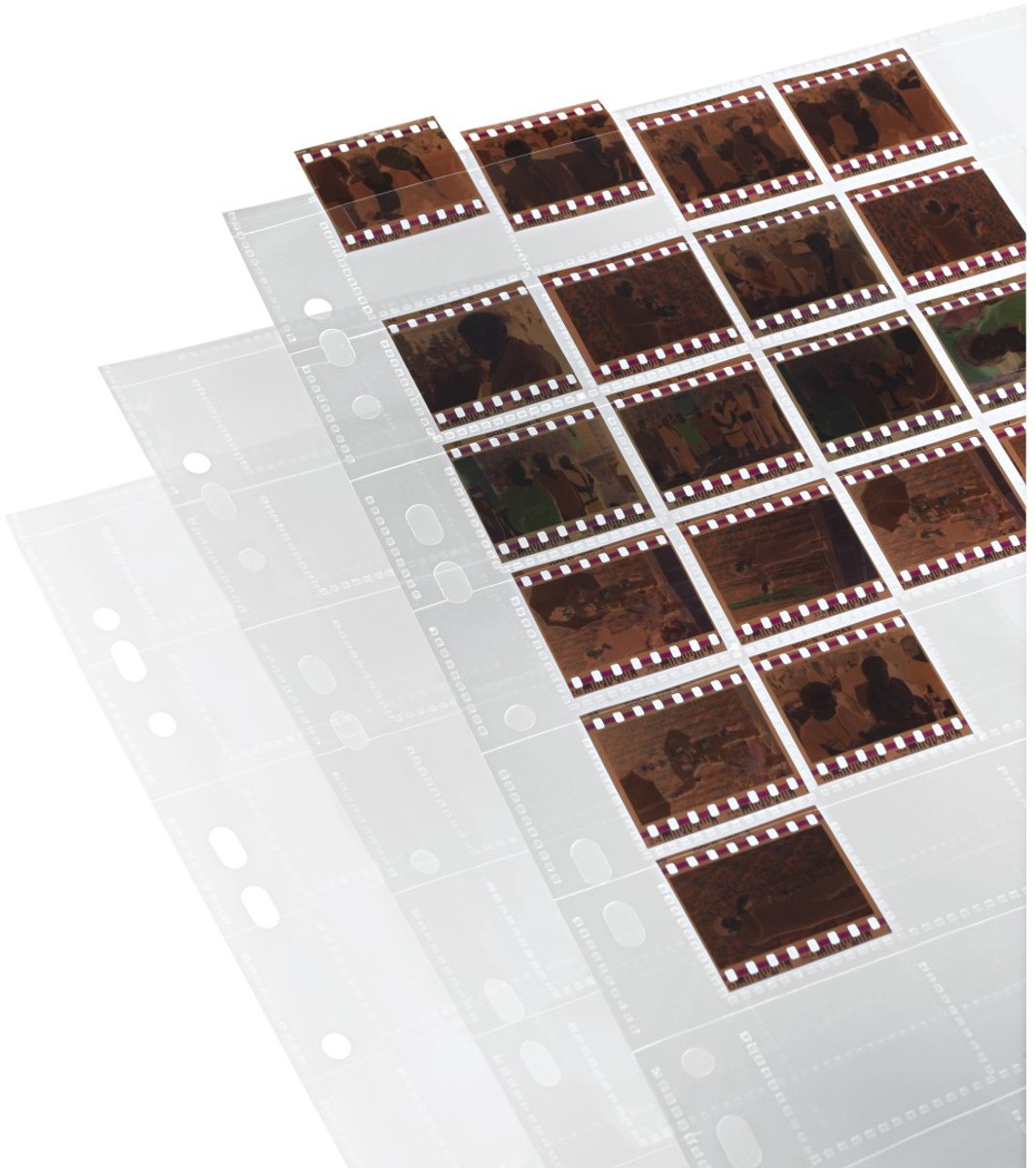 Hama negatiefhoezen - a4 formaat - 8x5 - 24x36 mm - 25stk.