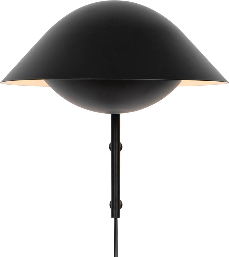 Nordlux freya lampada da parete-e14-nero