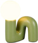 Rl vive tu luz realidad quinn - lámpara de mesa - verde - excl. 1x g9 3 w - interruptor de cable