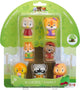 Klorofil play set the family - play figures set of 7 different dolls - family dolls - children's toys - from 18 months - 7-piece