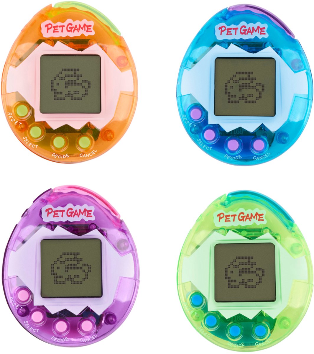 Juego de mascotas digitales Eddy Toys - juguetes electrónicos - 168 mascotas