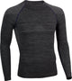 Avento thermoshirt superior - mannen - zwart donkerblauw - maat l