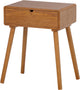 Mesita de noche Woood nelo - madera - marrón - 54x36x30