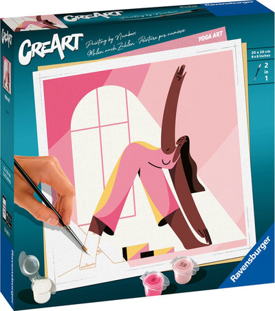 Ravensburger Creart Painting at Number - Yoga