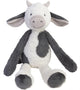 Happy horse koe casper knuffel 48cm - wit grijs - baby knuffel