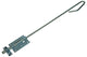 1013391 - pestillo de bayoneta azul galvanizado 60 cm | 5 piezas