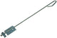 1013392 - pestillo de bayoneta azul galvanizado 80 cm | 5 piezas