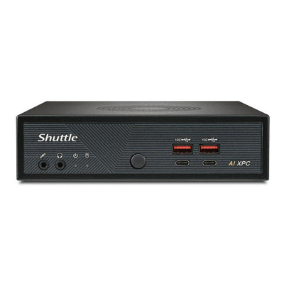 Shuttle dn11h5 slim ai pc, intel core ultra 5 125h, intel arc graphics, ddr5, hdmi, dp, 4x 2.5g lan