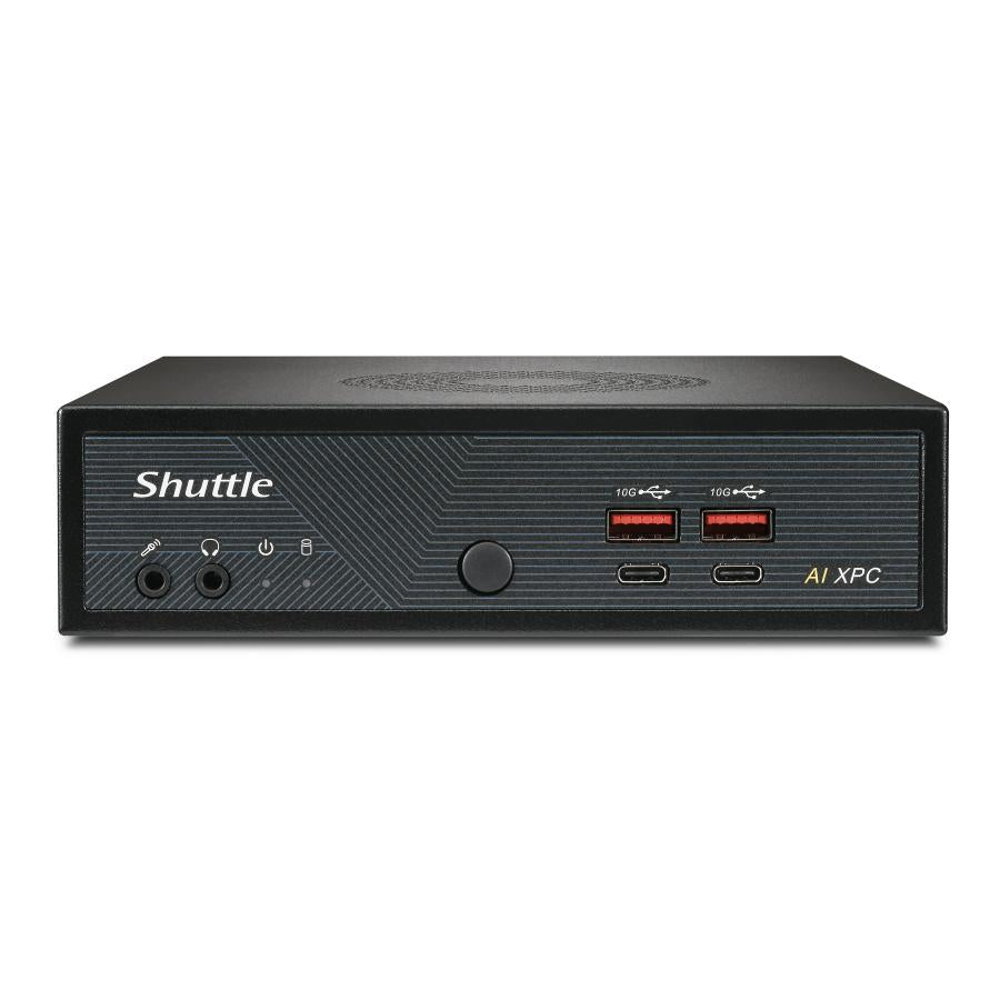 Shuttle DN11H7 Slim AI PC, Intel Core Ultra 7 155H, Intel Arc Graphics, DDR5, HDMI, DP, 4x 2,5G LAN