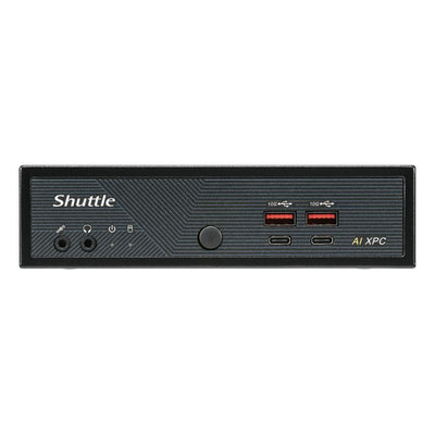 Shuttle dn11h7 slim ai pc, intel core ultra 7 155h, intel arc graphics, ddr5, hdmi, dp, 4x 2.5g lan