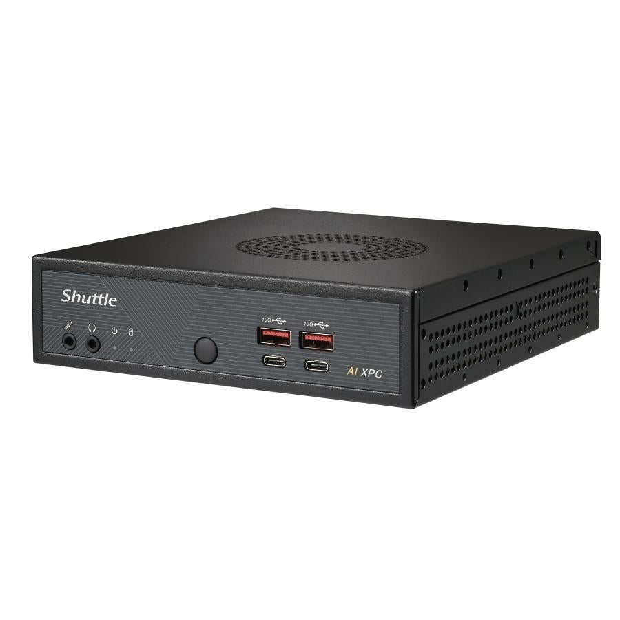 Shuttle dn11h9 slim ai pc, intel core ultra 9 185h, arc graphics, ddr5, 2.5 gb lan, hdmi, dp,