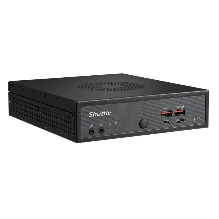 Shuttle dn11h9 slim ai pc, intel core ultra 9 185h, arc graphics, ddr5, 2.5 gb lan, hdmi, dp,