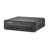 Shuttle Ne10n Nano PC, Intel N 100 Soc, DDR4, HDMI, DP, 6x USB, LAN, Fanless, 24 7, 65 W