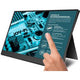 Tft-monitor joy-it jt-view15 39.6 cm (15.6inch) zwart