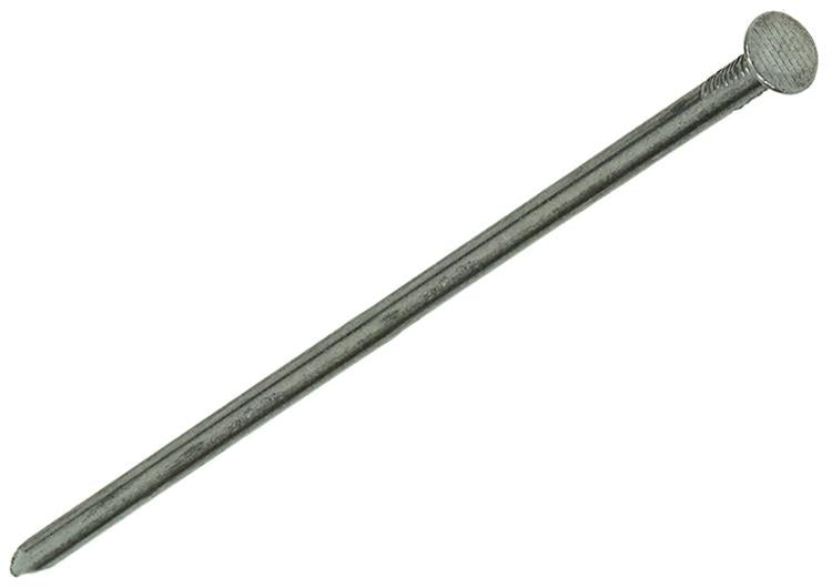 1015662 - caja 5kg. clavos cabeza plana 6,5x200 mm | 2 piezas