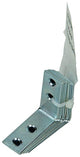 1014298 - 8 cuadrados plegados galvanizados 40x40x15mm | 10 piezas