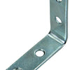 1014299 - 8 cuadrados plegados galvanizados 50x50x15mm | 10 piezas