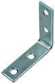 1014299 - 8 cuadrados plegados galvanizados 50x50x15mm | 10 piezas