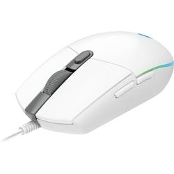 Ratón gaming logitech blanco g102 con cable