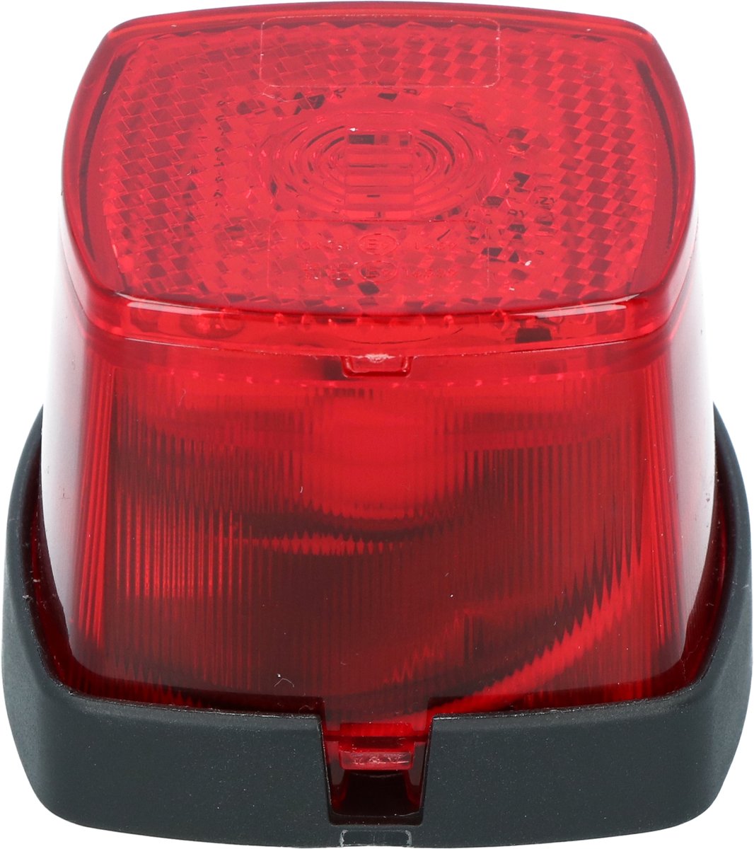 Lámpara de posición LED Carpoint roja - 12-24v - e-mark - fácil de montar - incluye material de montaje y cables de conexión - 50x50x45mm (lxanxal)