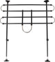 Barriera di sicurezza per auto Flamingo Eduard – regolabile 90-140 cm di larghezza x 65-110 cm di altezza – nera – viaggiare sicuri con i cani