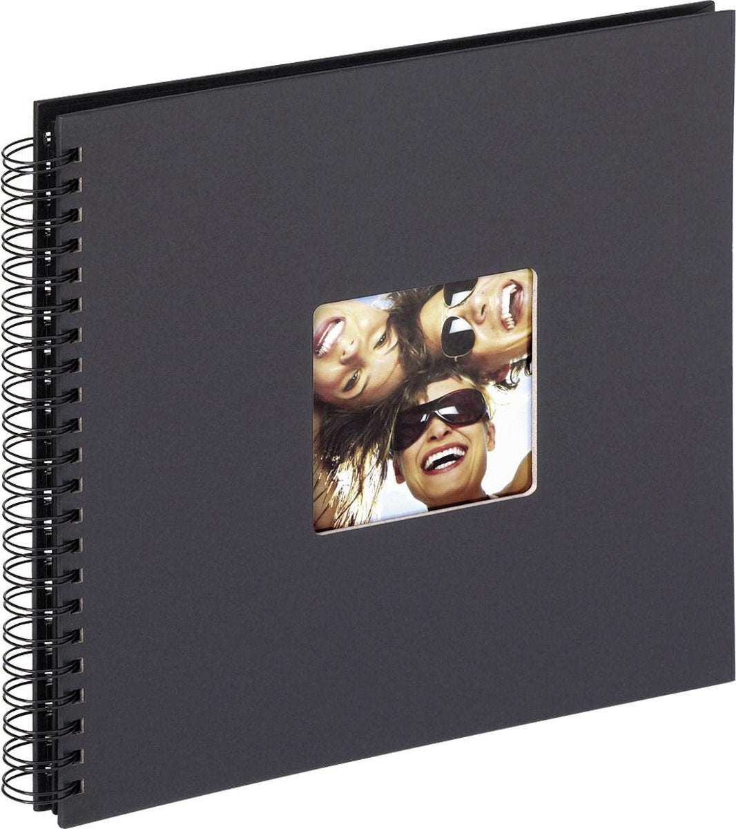 Walther sa-110-b fun - álbum en espiral - tamaño 30 x 30 cm - negro