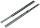 1014509 - guías para cajón de bolas galvanizadas 17mm 32-35cm 10kg | 5 piezas