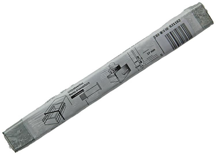 1014510 - guías para cajón de bolas galvanizadas27mm 25-40cm 12kg | 5 piezas