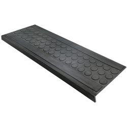 Alfombra de escalera Floordirekt PP caucho negro