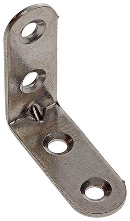 Mack 1013712 - 4 ganchos para silla acero inoxidable 40x40mm | 10 piezas