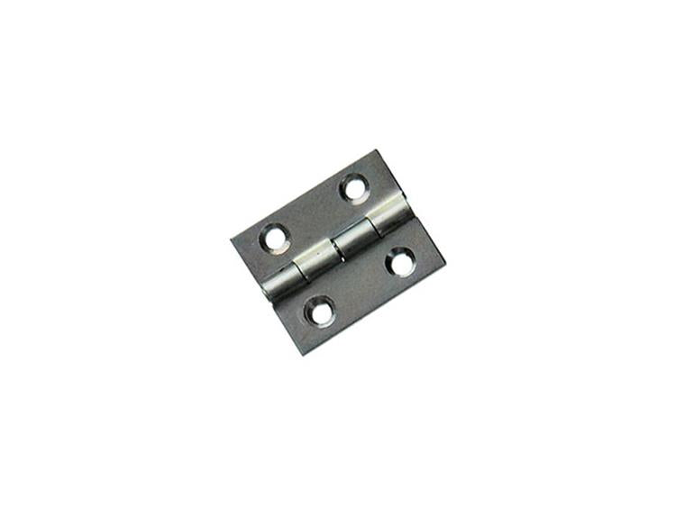 Mack 1013767 - 4 bisagras estrechas galvanizadas h 20 x w 16 mm | 5 piezas