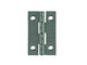 Mack 1013737 - 20 bisagras estrechas galvanizadas 40 x w 25mm | 5 piezas