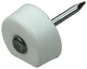 Mack 1013740 - 50 soportes para estantes + clavo blanco ø 10 mm | 10 piezas