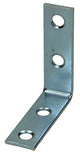 1013757 - 20 cuadrados plegados galvanizados 50x50x15mm | 10 piezas
