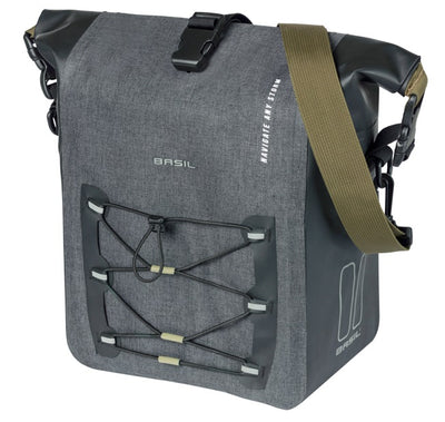 Basil borsa singola navigatore storm m mik 12-15l 14 x 25 x 36 cm - nero