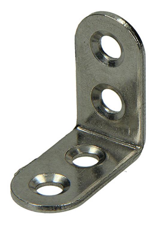Mack 1013773 - 4 ganchos para silla acero inoxidable 30x30mm | 10 piezas